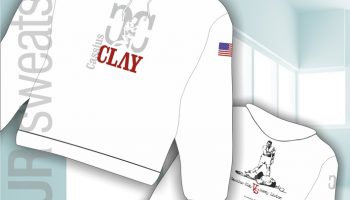 Felpa da personalizzare esempio Cassius Clay